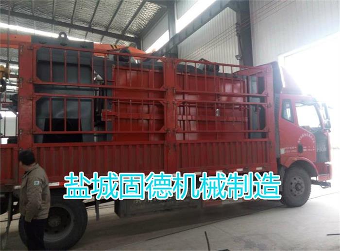 山東菏澤吊鉤式拋丸清理機發貨