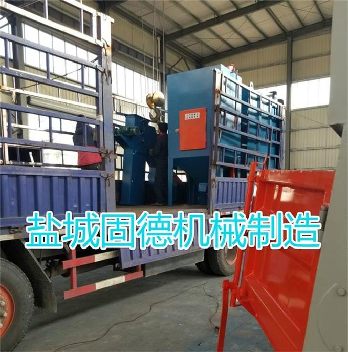 蘇州張家港吊鉤式拋丸機Q376發貨了！