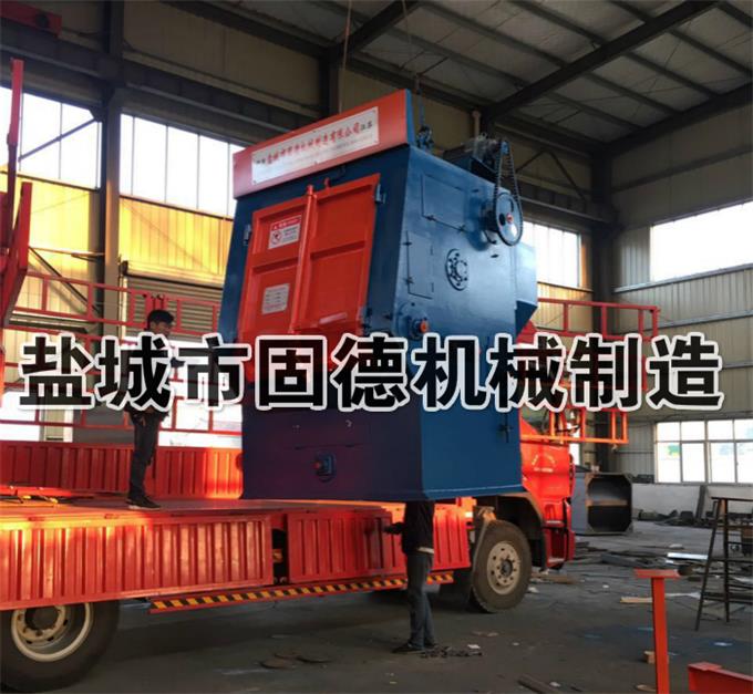 寧波拋丸機履帶式Q3210型裝車